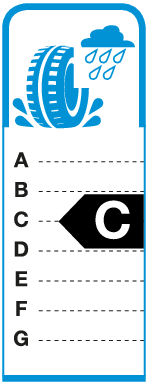 Label: C Grip op nat wegdek / remprestatie